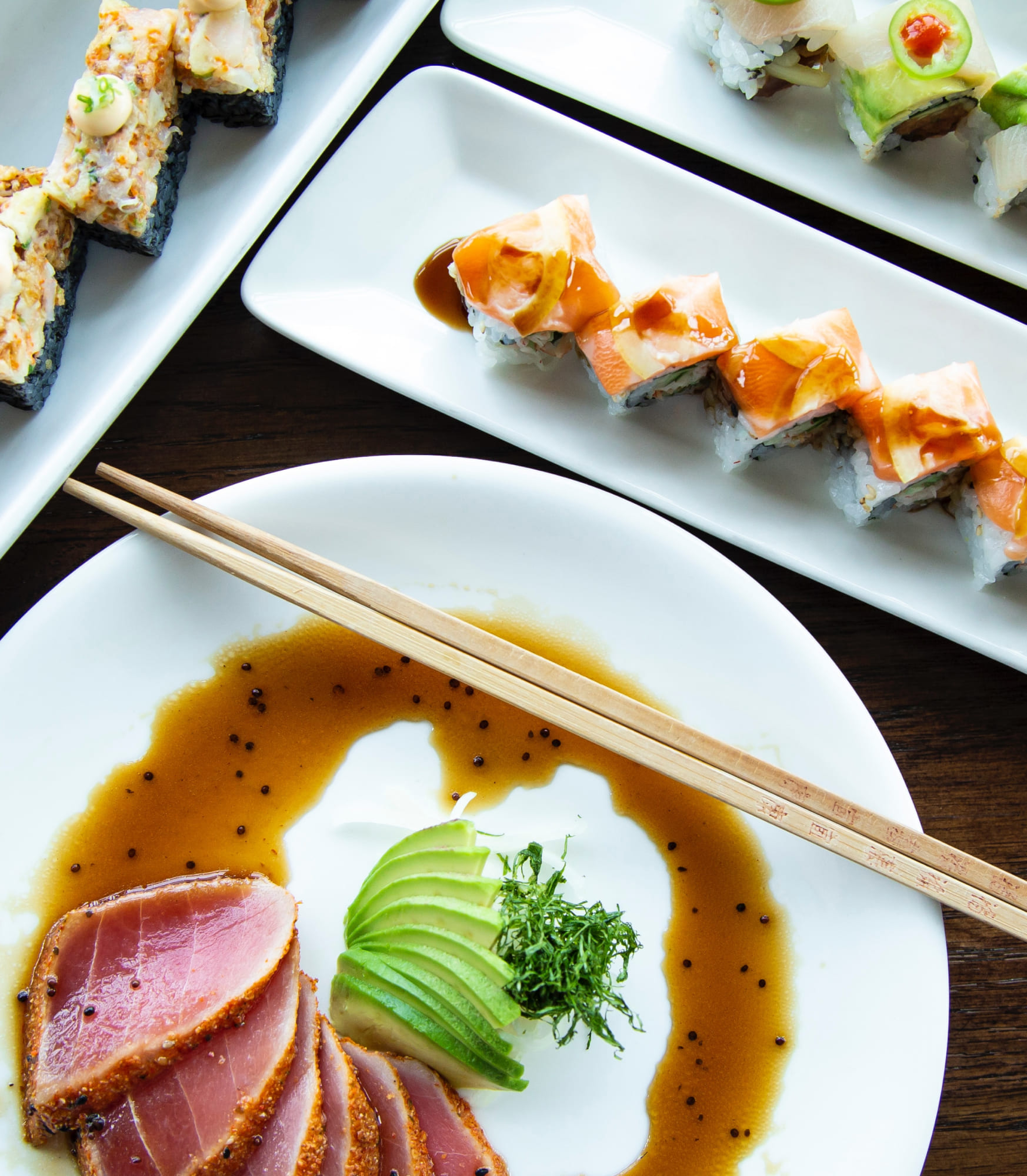 Meal on a table menu252x